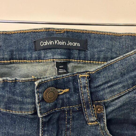 Calvin Klein Jeans Women’s Skinny Jeans Size 4/27 – New, Stretch Denim, Mid Rise - Picture 6 of 8